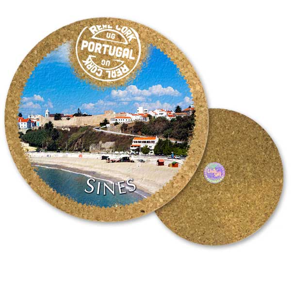 19cm cork round base