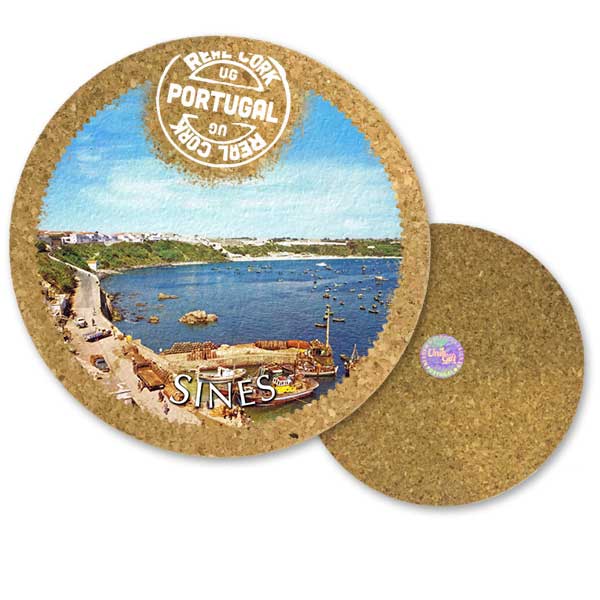 19cm cork round base