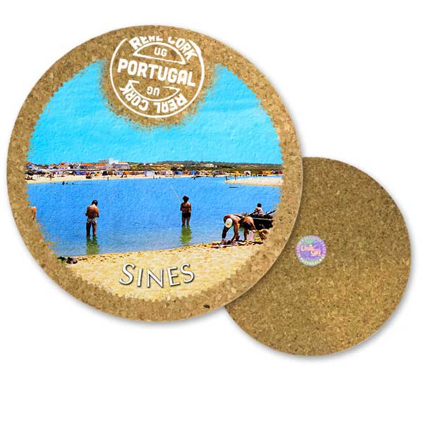 19cm cork round base