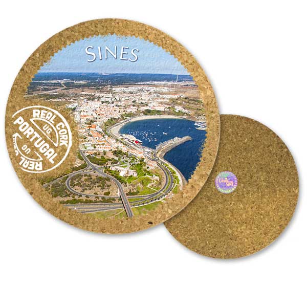 19cm cork round base