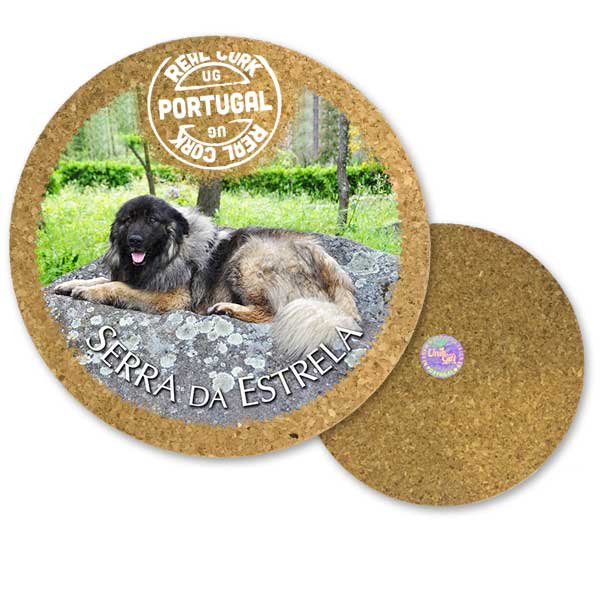 19cm cork round base