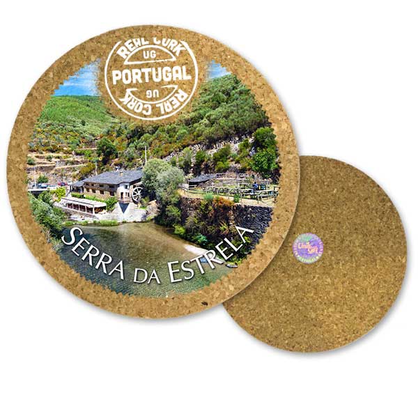 19cm cork round base