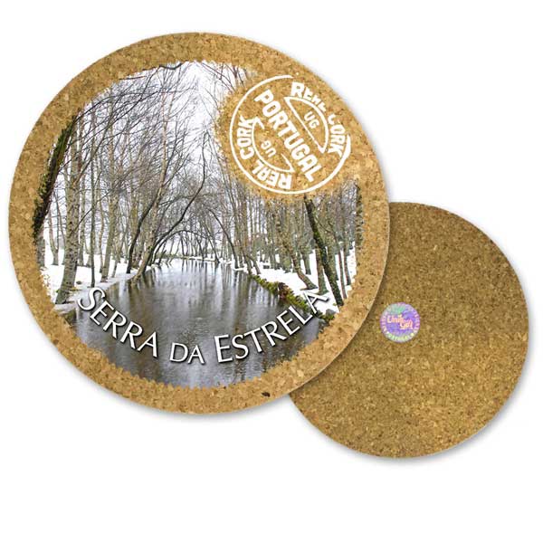 19cm cork round base