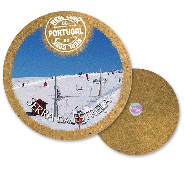 19cm cork round base