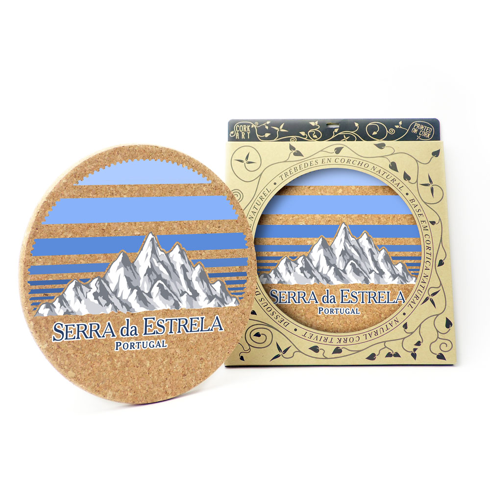 19cm cork round base