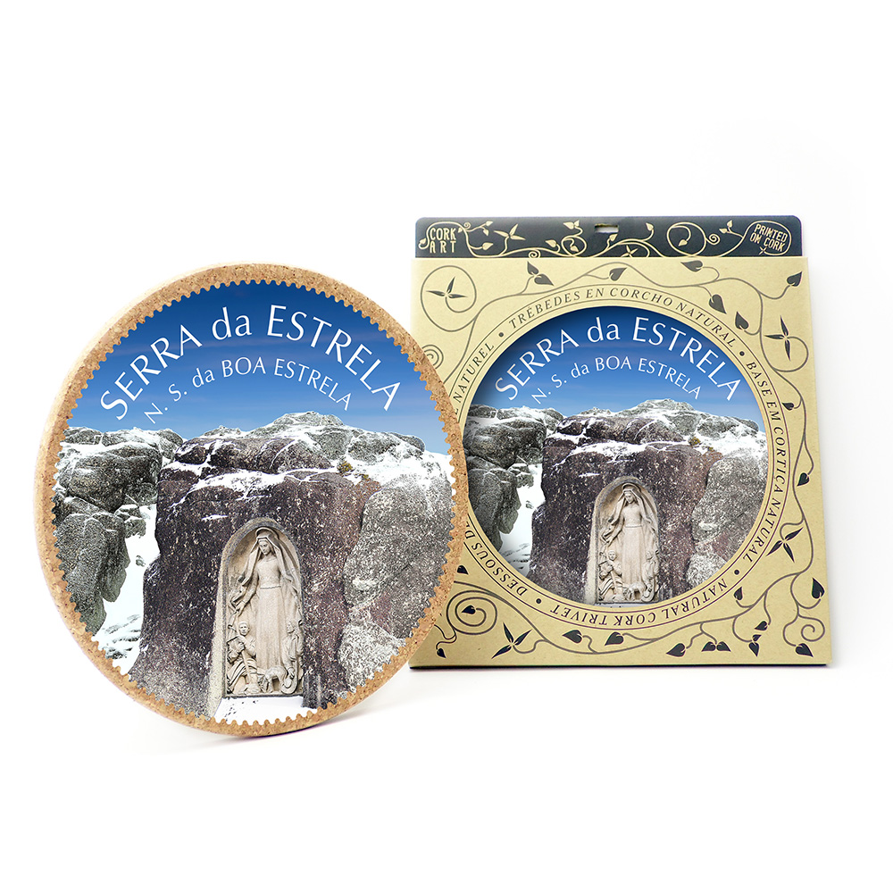 19cm cork round base