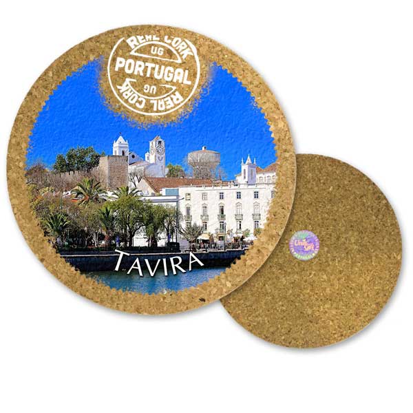 19cm cork round base