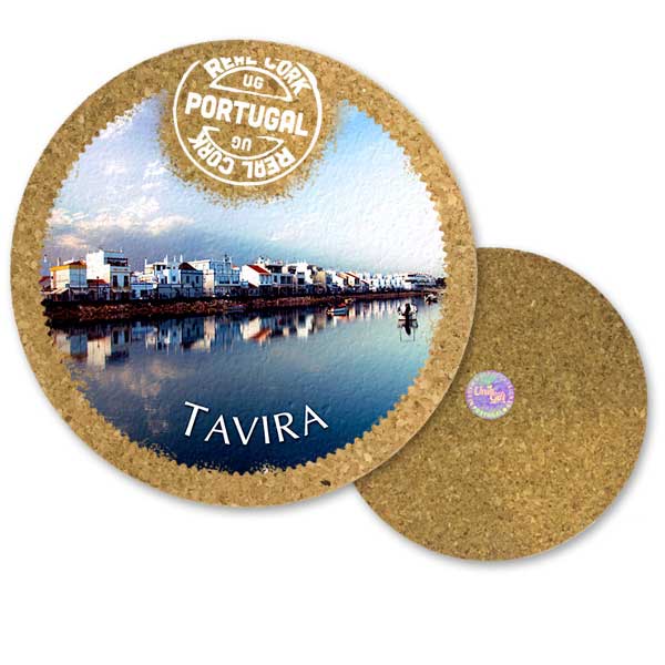 19cm cork round base