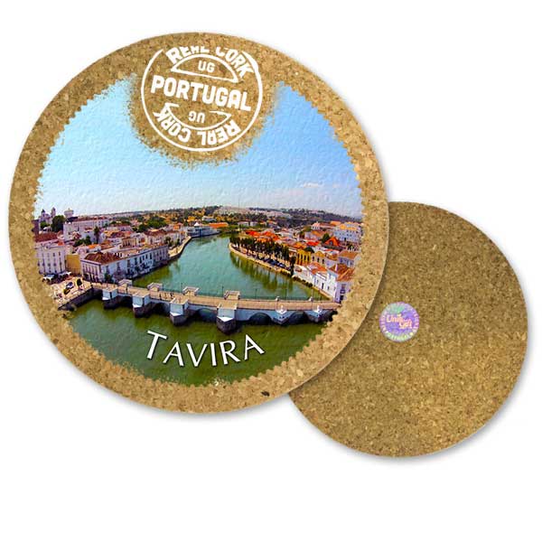 19cm cork round base