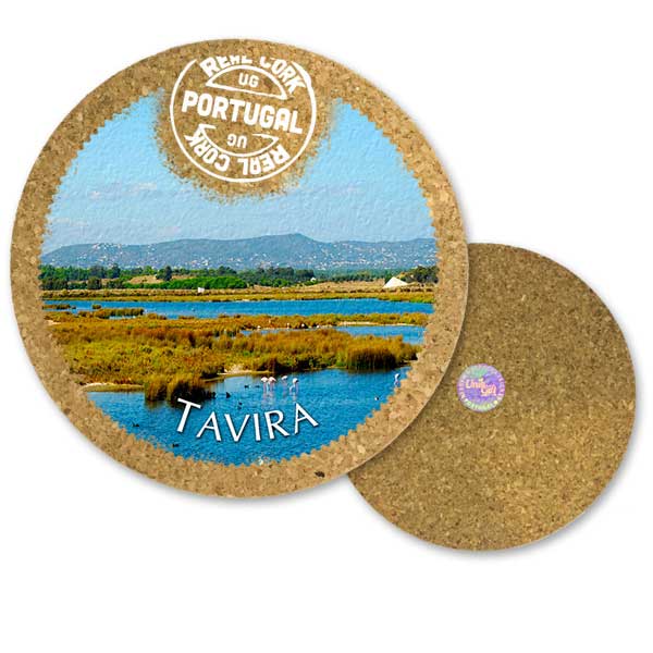 19cm cork round base