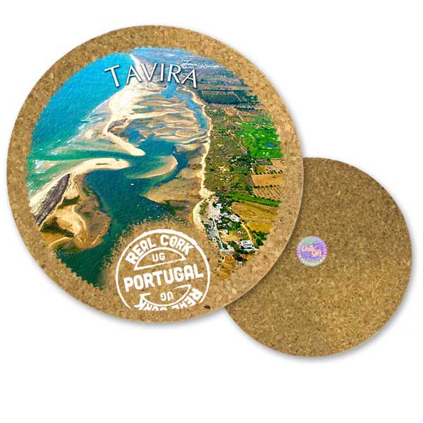 19cm cork round base