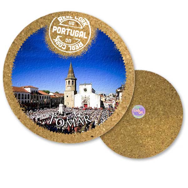 19cm cork round base