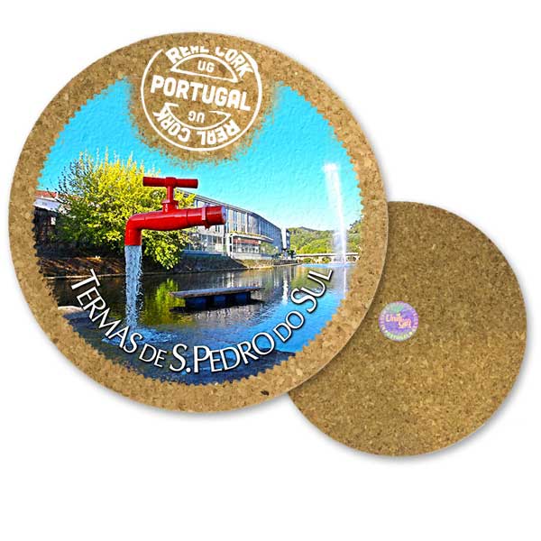 19cm cork round base