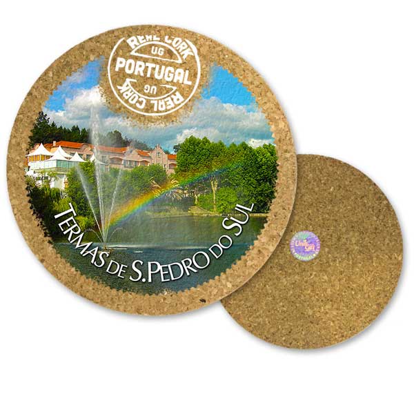 19cm cork round base