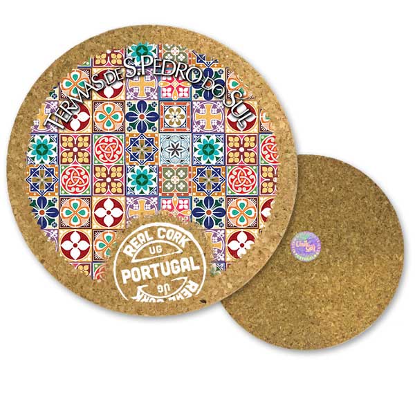 19cm cork round base