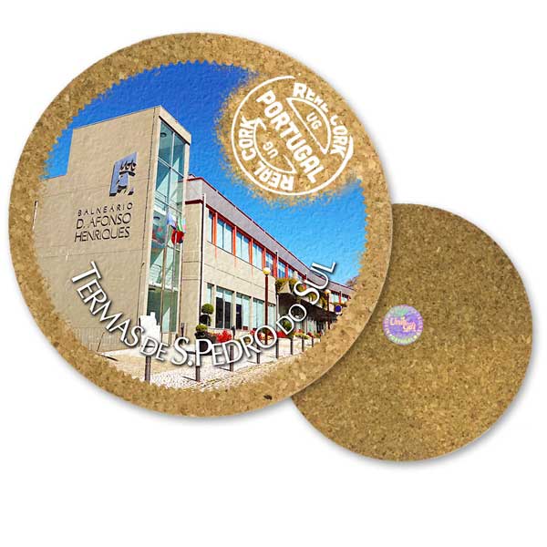 19cm cork round base