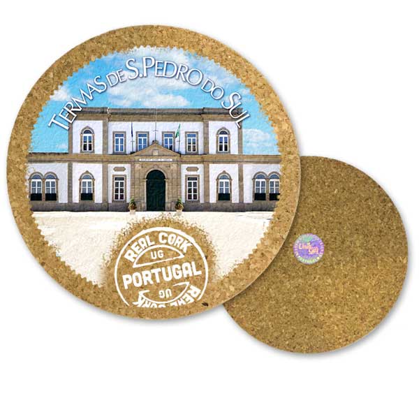 19cm cork round base