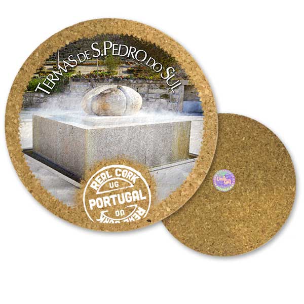 19cm cork round base