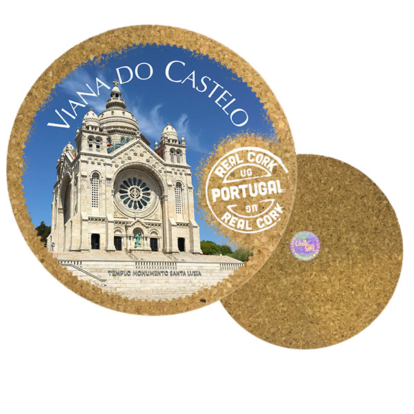 19cm cork round base