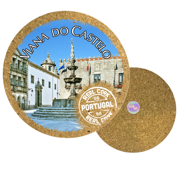 19cm cork round base