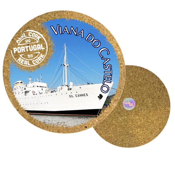 19cm cork round base