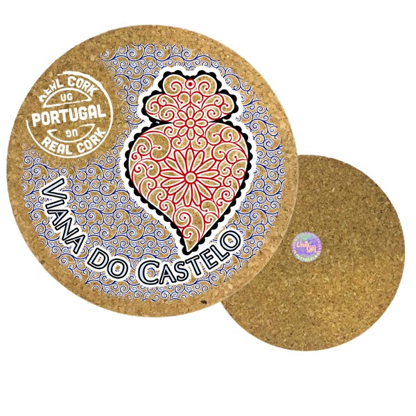 19cm cork round base