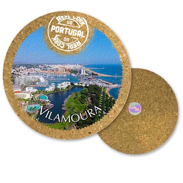 19cm cork round base