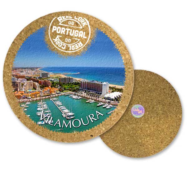 19cm cork round base