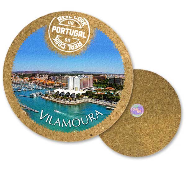 19cm cork round base