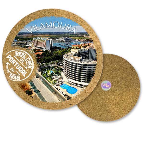 19cm cork round base