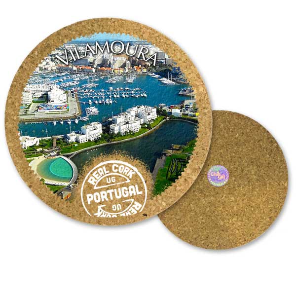 19cm cork round base