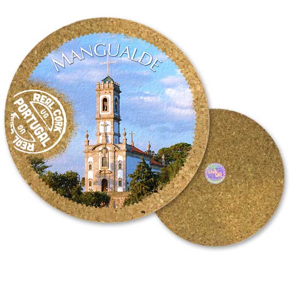 19cm cork round base