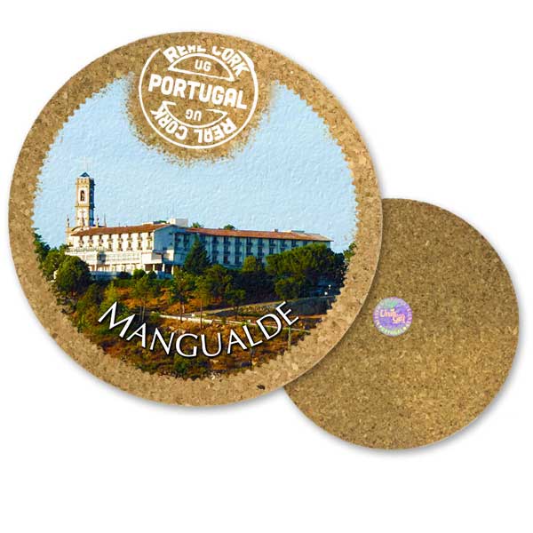 19cm cork round base