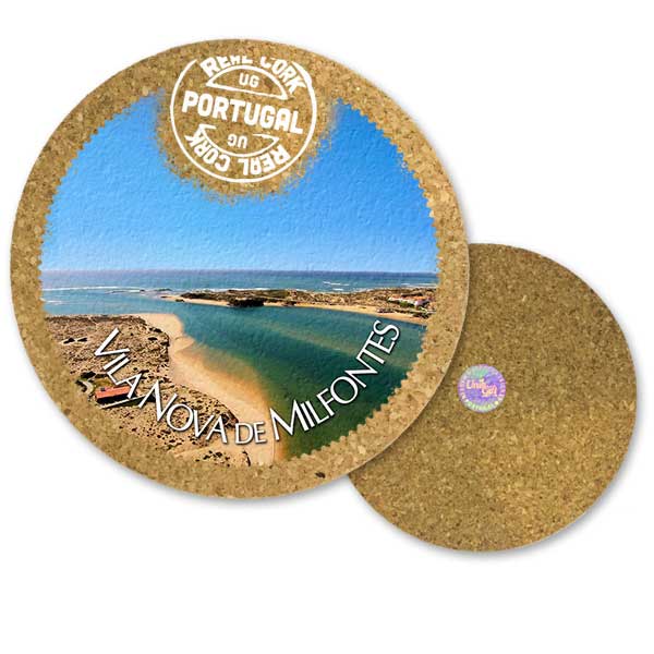 19cm cork round base