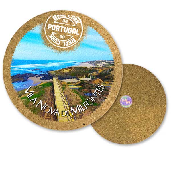 19cm cork round base