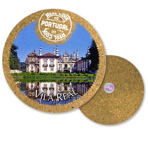 19cm cork round base