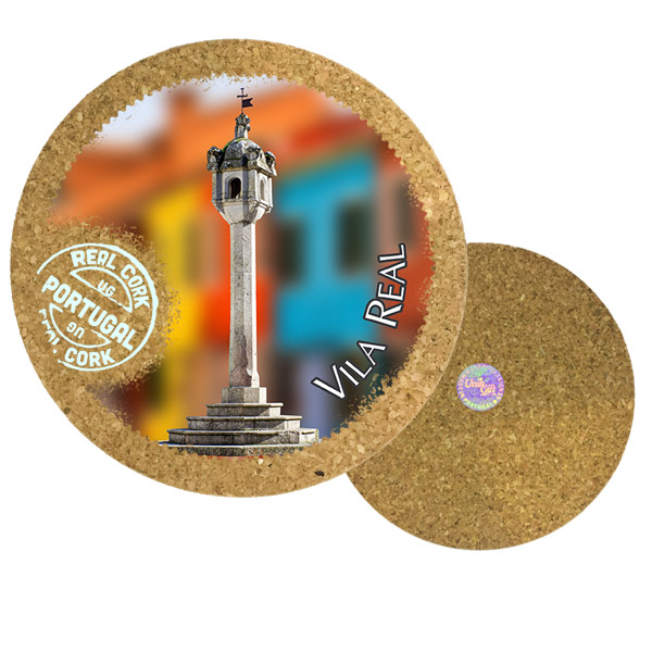 19cm cork round base