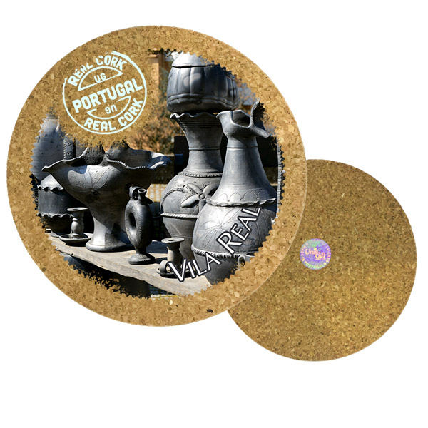 19cm cork round base