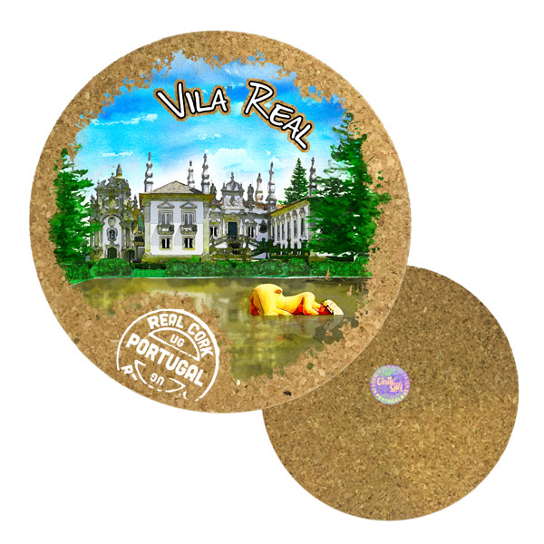 19cm cork round base