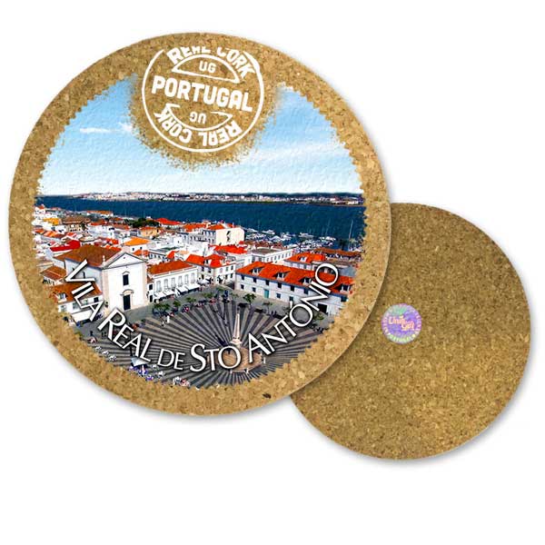 19cm cork round base