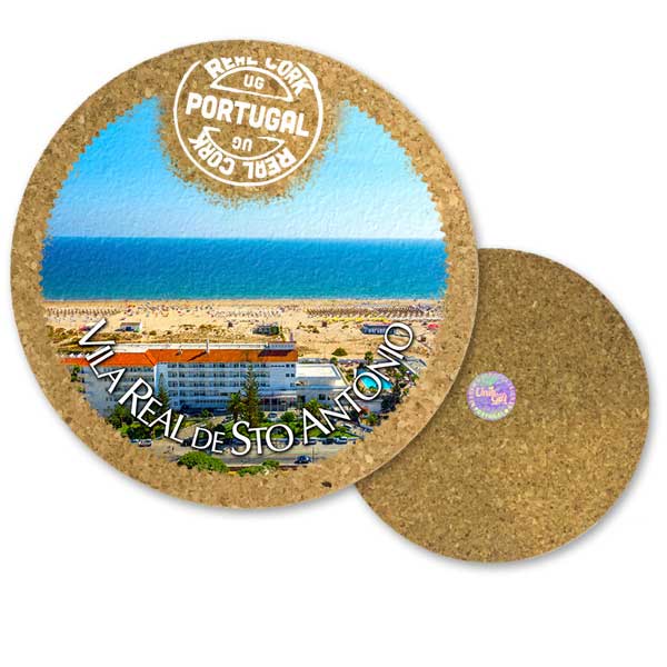 19cm cork round base