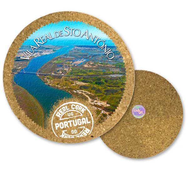 19cm cork round base