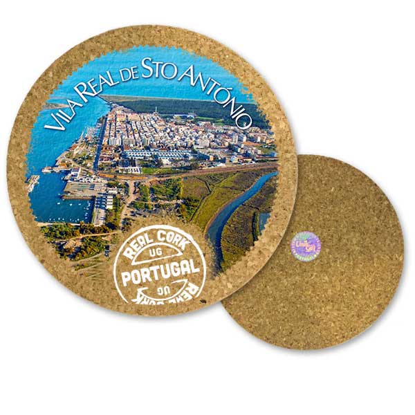 19cm cork round base