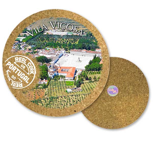 19cm cork round base