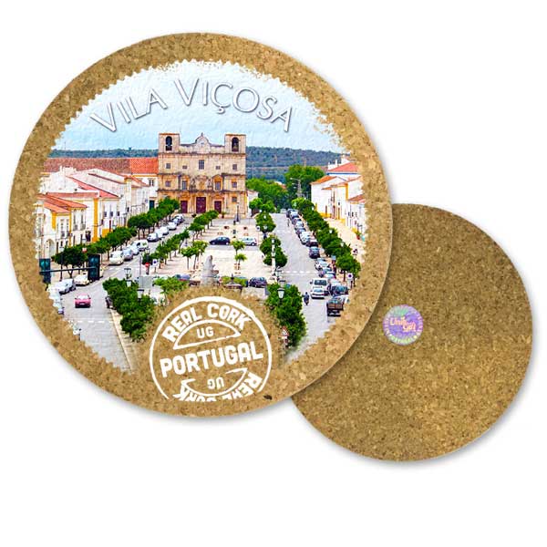 19cm cork round base