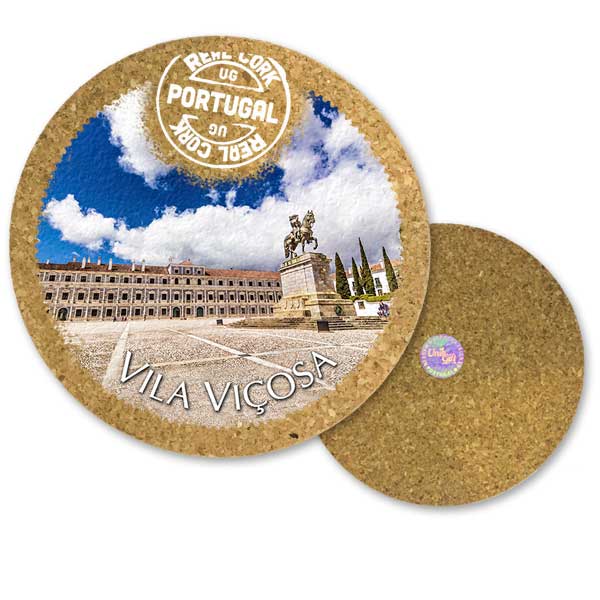 19cm cork round base