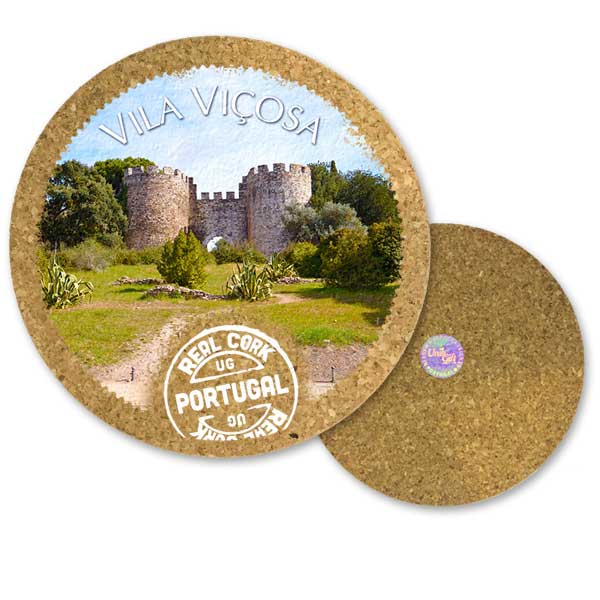 19cm cork round base