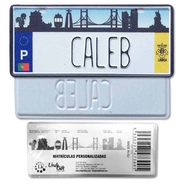 Plate Caleb