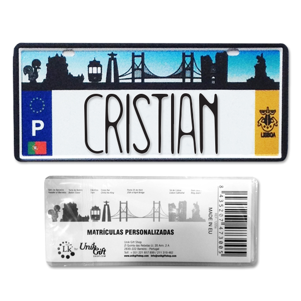 Plate Cristian