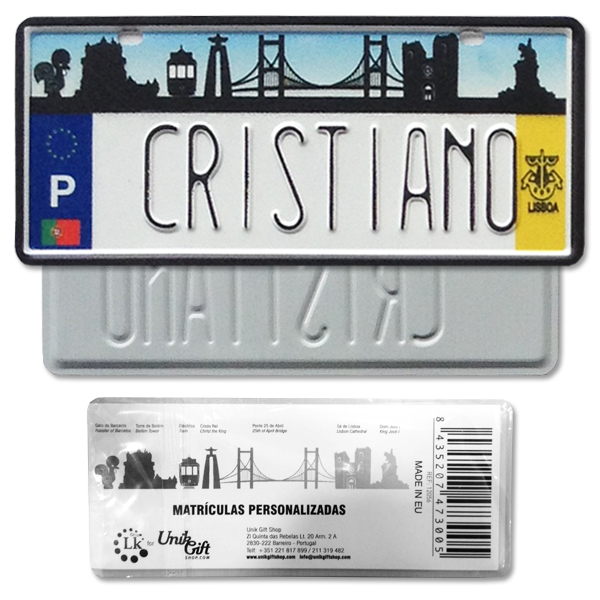 Plate Cristiano